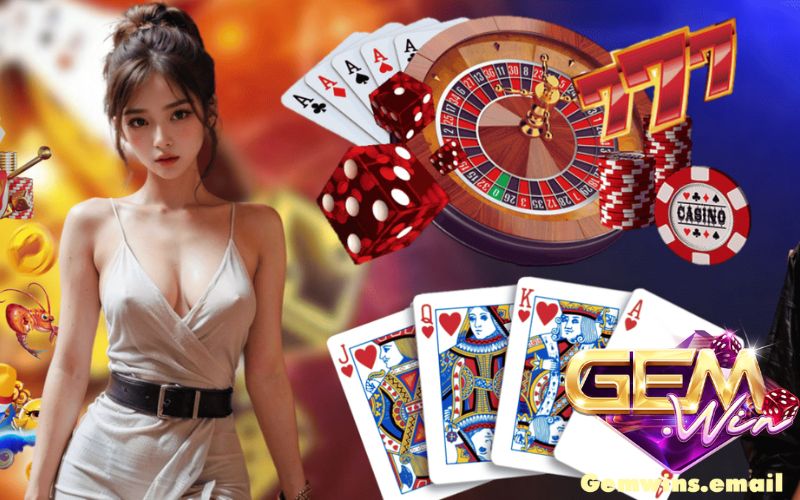 Sự đa dạng trò chơi Casino hấp dẫn tại Gemwin